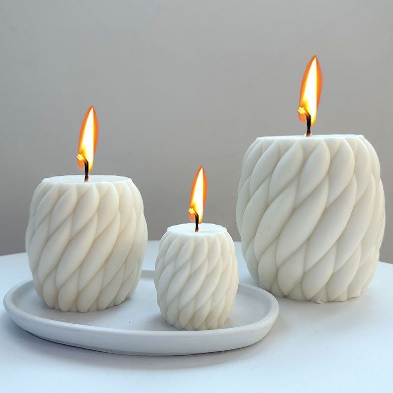 Soap Making Scents - 3D Rotating Raindrops Silicone Candle Mold