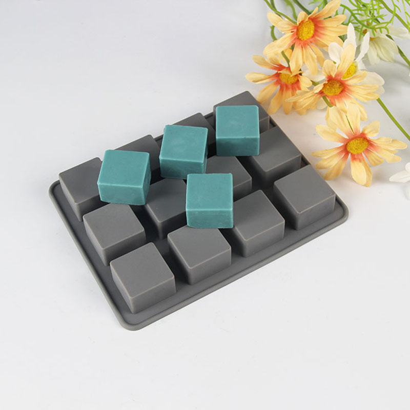 Soap Making Line - 1 PCS Silicone Soap Molds 12
