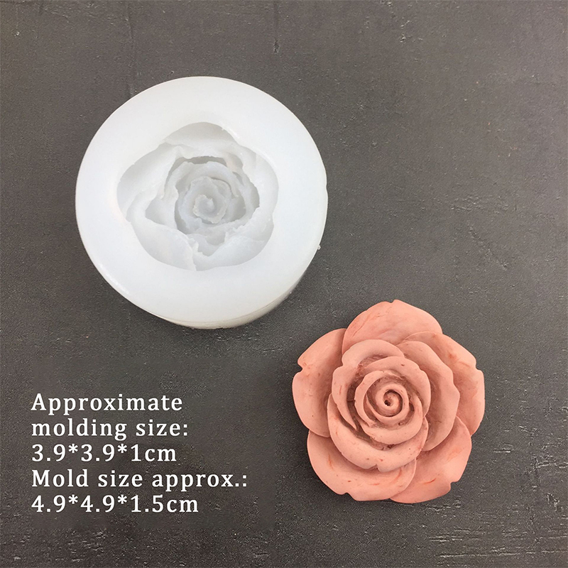 3D Rose Flower Shape Leaf Sili - Soap Making Bar review and price