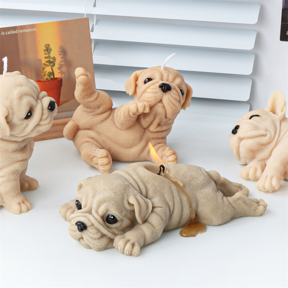3D Dog Silicone Candle Molds S - Soap Making Additives review and price