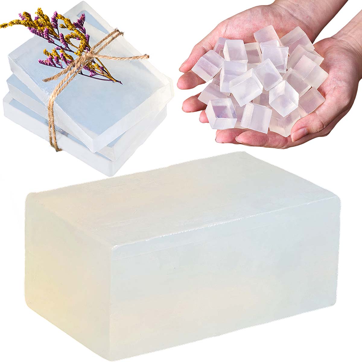 Transparent White Glycerin Soa - Soap Making Glycerin Base review and price