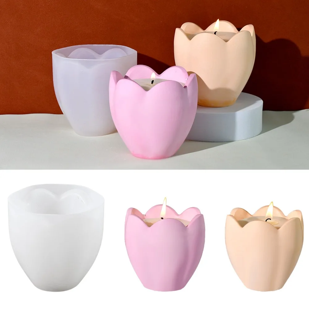 Tulip Candle Holder Silicone M - Soap Making Equipment For Beginners review and price