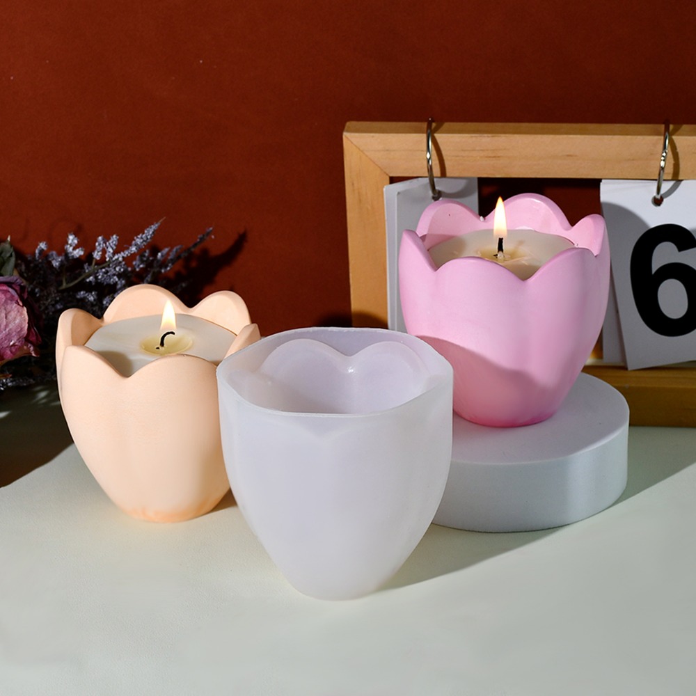 Tulip Candle Holder Silicone M - Soap Making Equipment For Beginners review and price
