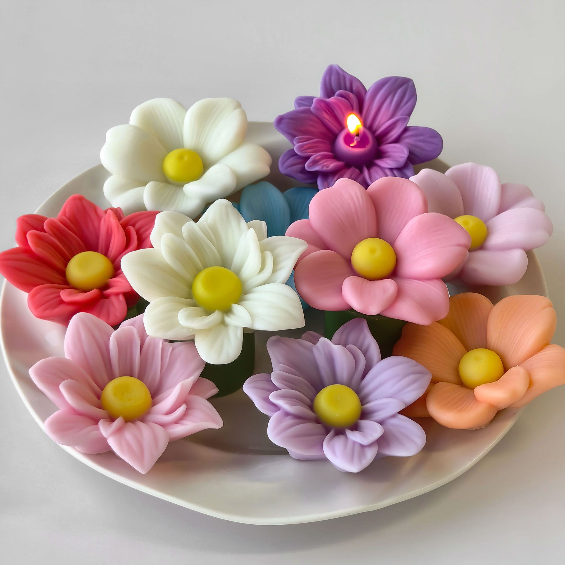 DIY Flowers Aroma Candle Silic - Soap Making Scents review and price