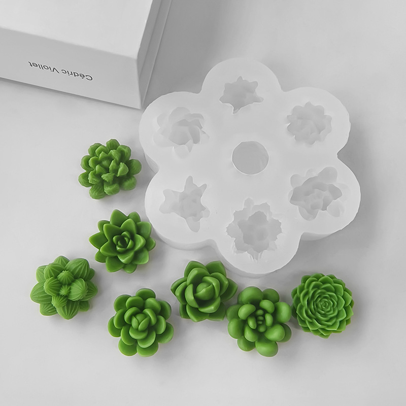 7 In1 Succulent Cactus Silicon - Soap Making Scents review and price