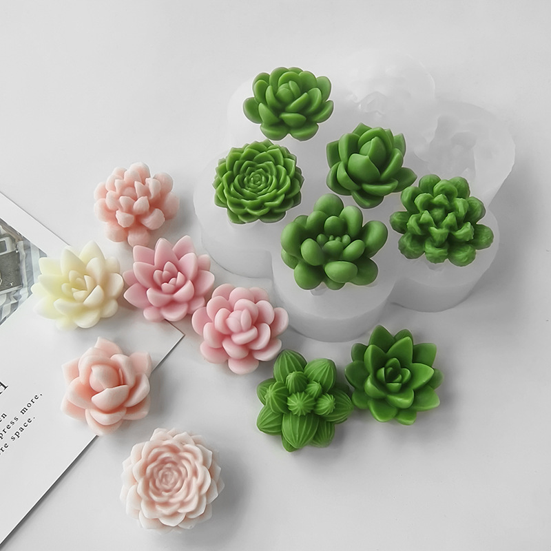 7 In1 Succulent Cactus Silicon - Soap Making Scents review and price