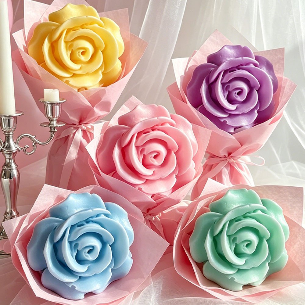 3pcs 3D Rose Flower Silicone M - Soap Making Kit Amazon review and price
