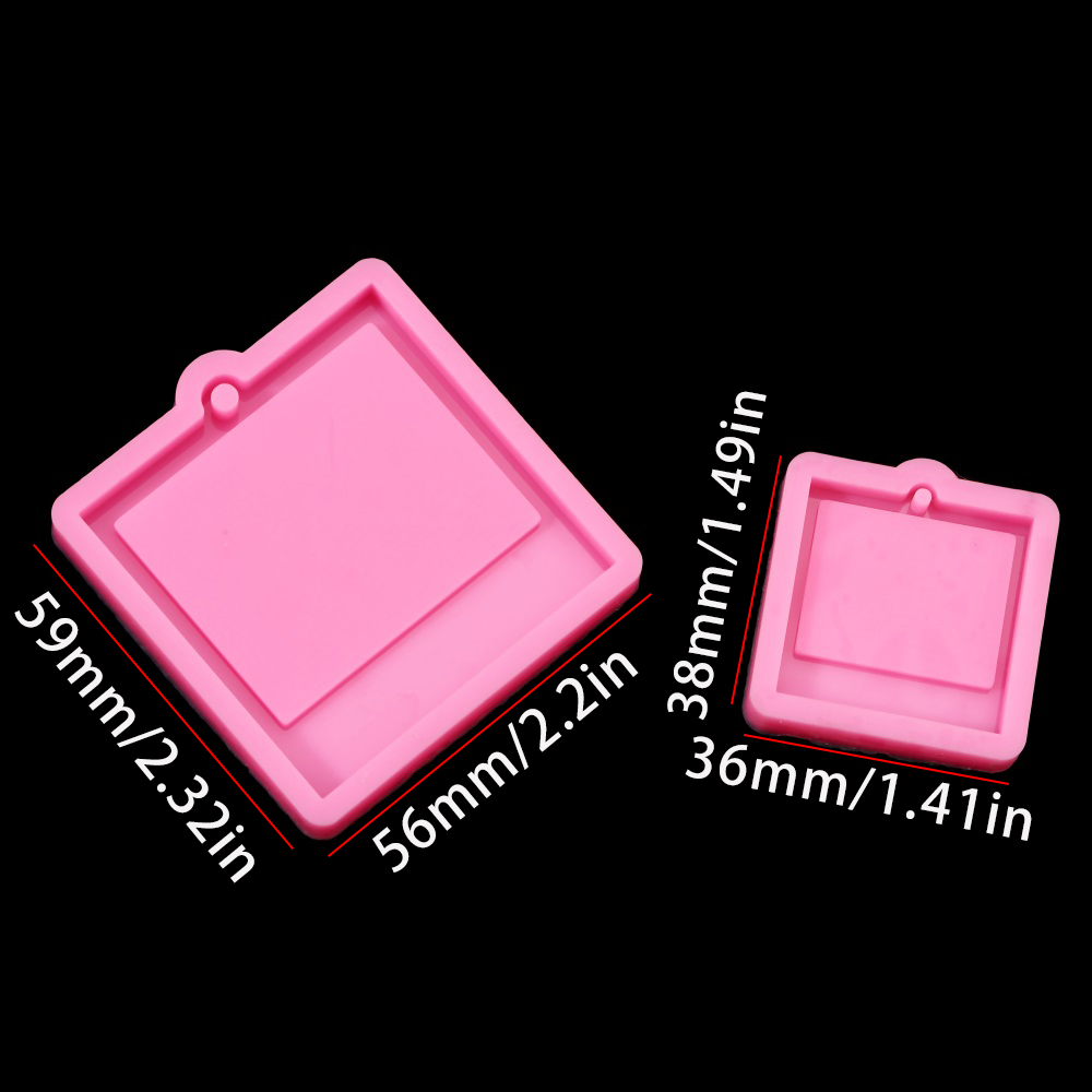Photo Frame Epoxy Resin Keycha - Soap Making Bar review and price