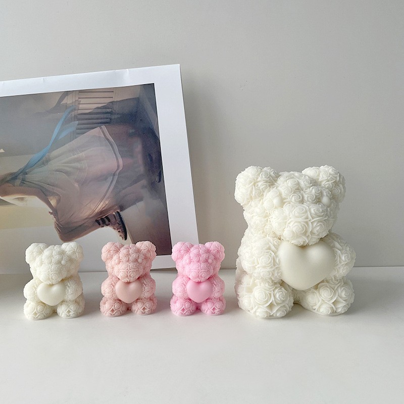 Valentine's Day Love Rose Bear - Soap Making Scents review and price