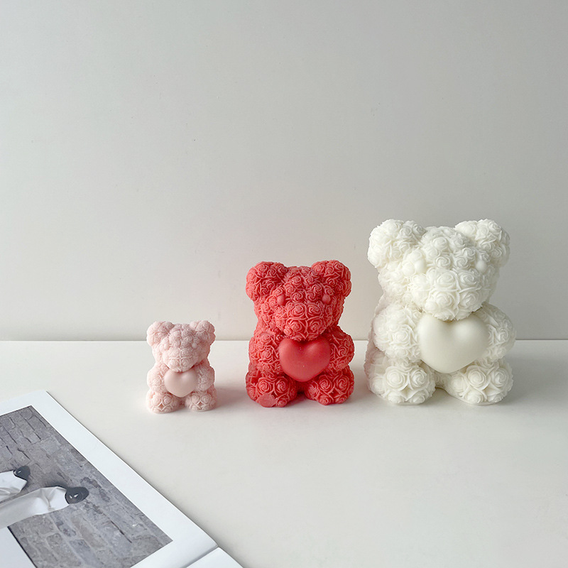 Valentine's Day Love Rose Bear - Soap Making Scents review and price