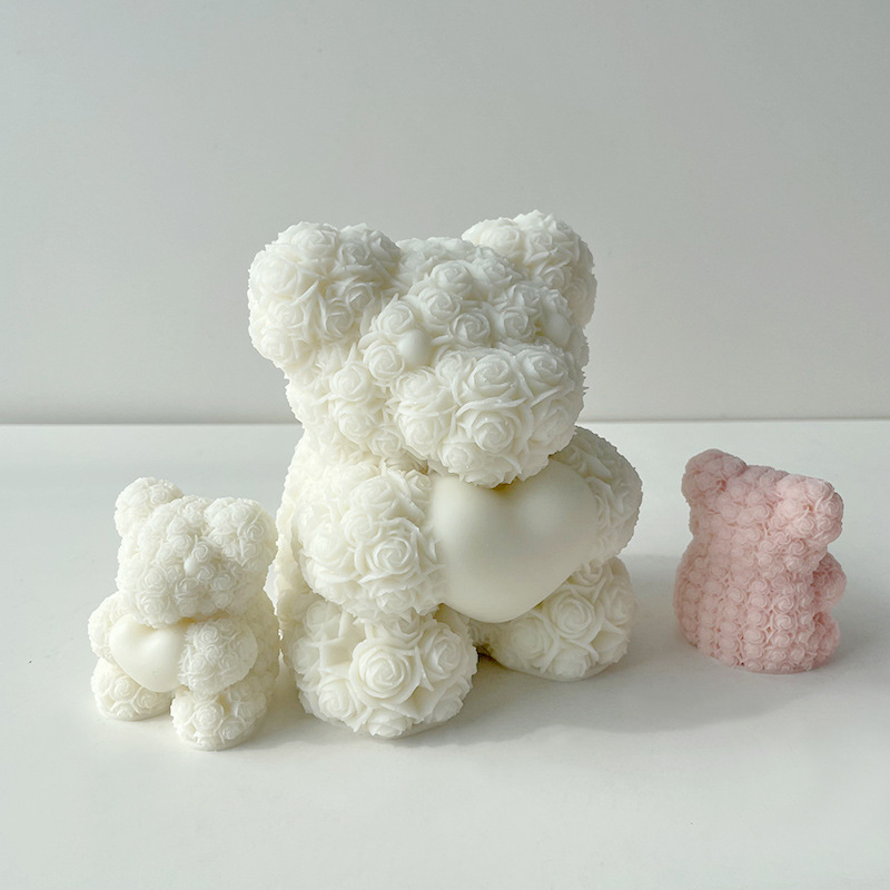 Valentine's Day Love Rose Bear - Soap Making Scents review and price