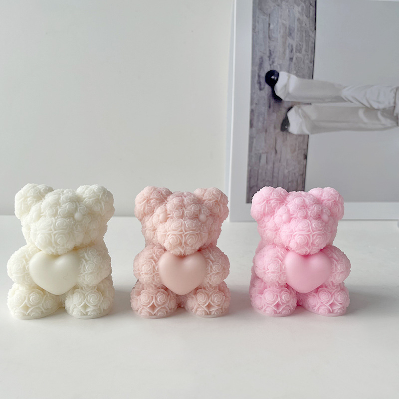 Valentine's Day Love Rose Bear - Soap Making Scents review and price