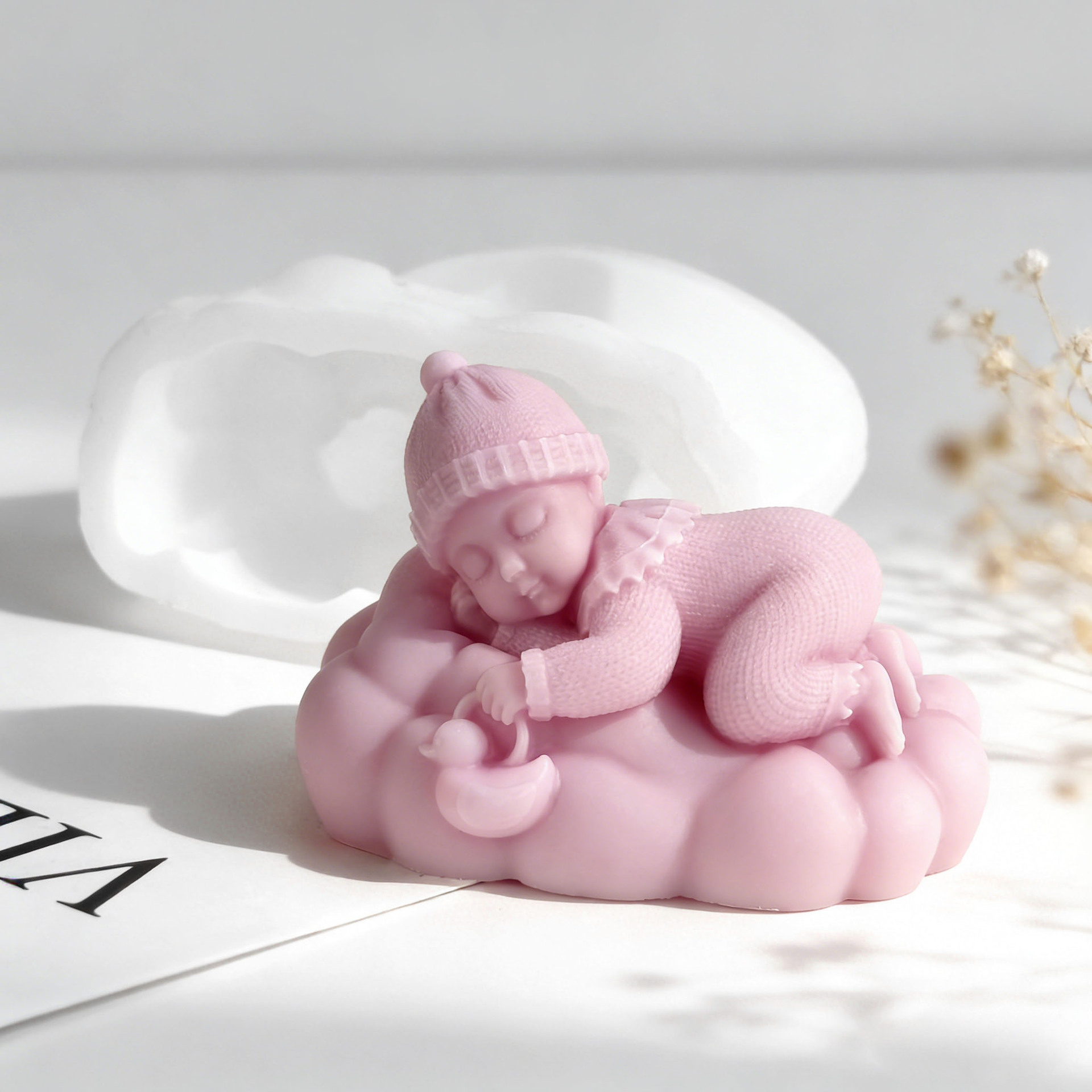 DIY Sleeping Baby Silicone Can - Soap Making Scents review and price