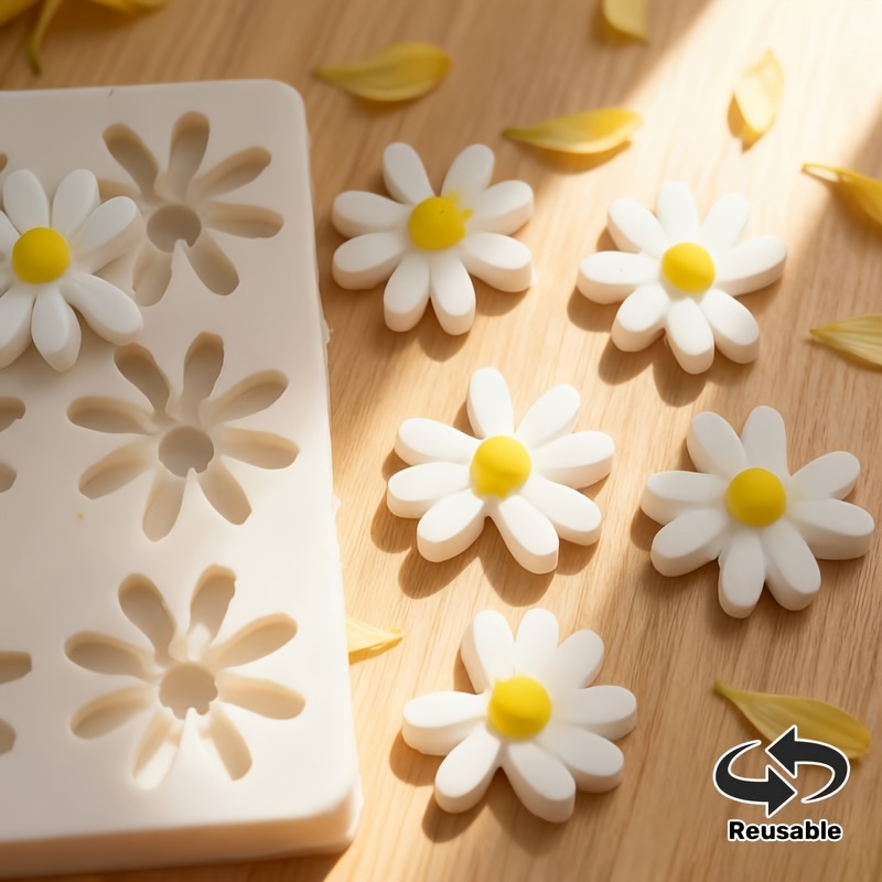 1pc 3D Daisy Sunflower Silicon - Soap Making Bar review and price