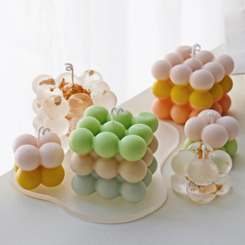 3D Bubble Cube Candle Silicone - Soap Making Kit Amazon review and price