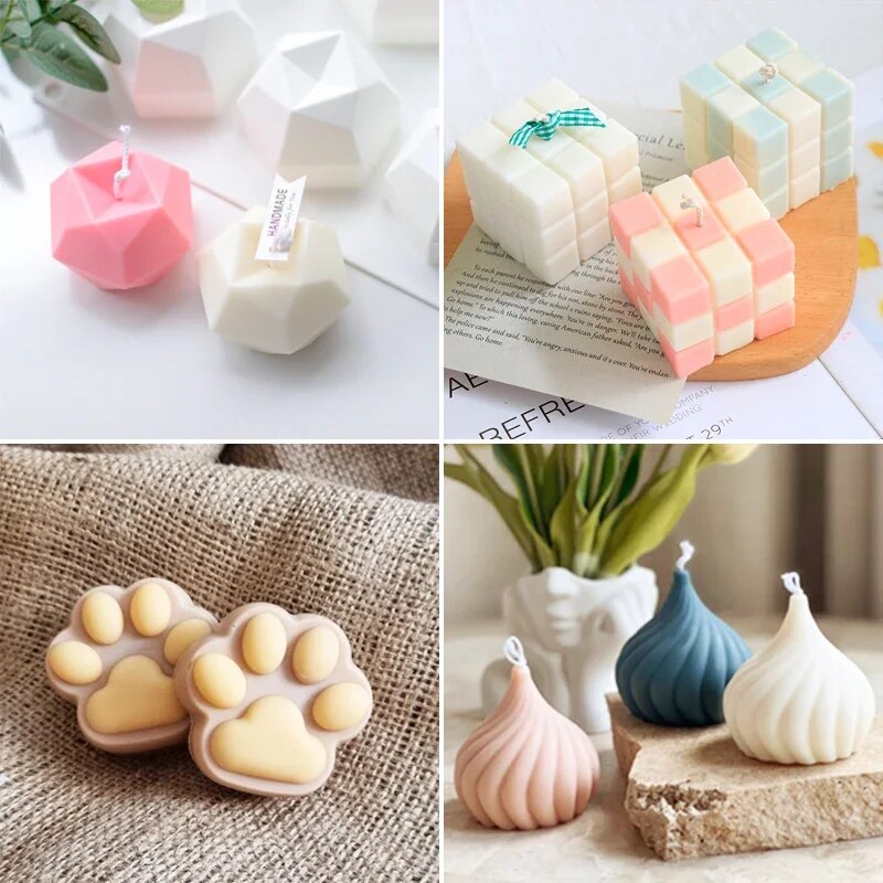 3D Bubble Cube Candle Silicone - Soap Making Kit Amazon review and price