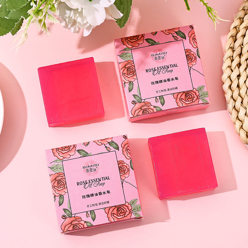 Rose essential oil soap, wash  - Essential Oil Soap review and price