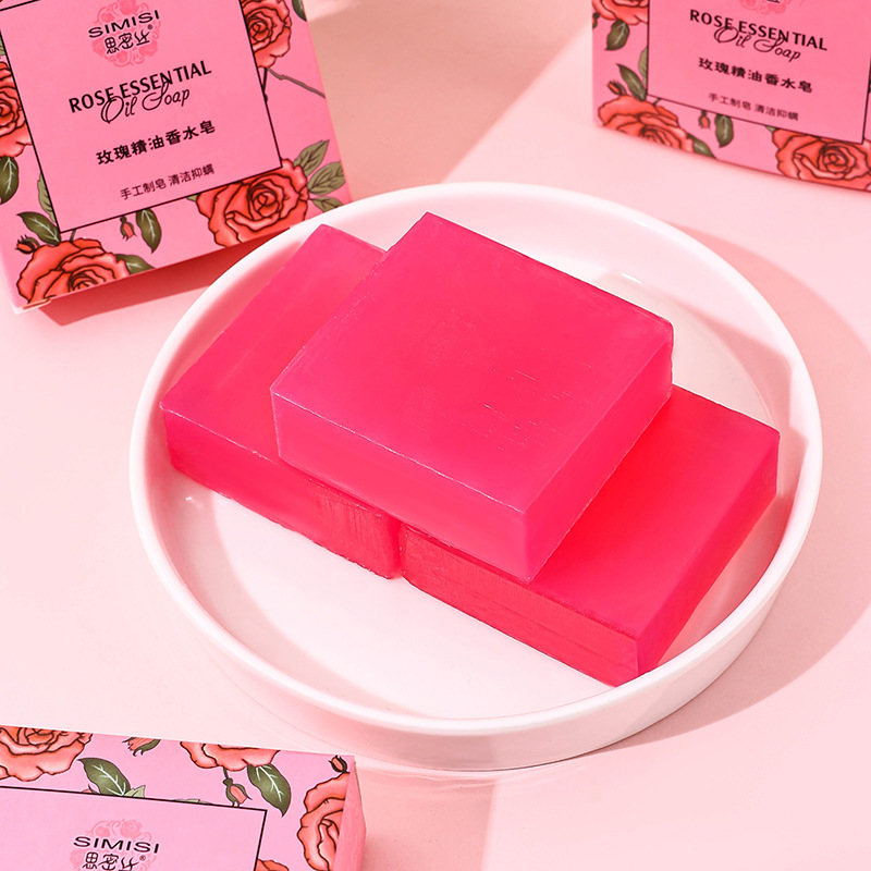 Rose essential oil soap, wash  - Essential Oil Soap review and price