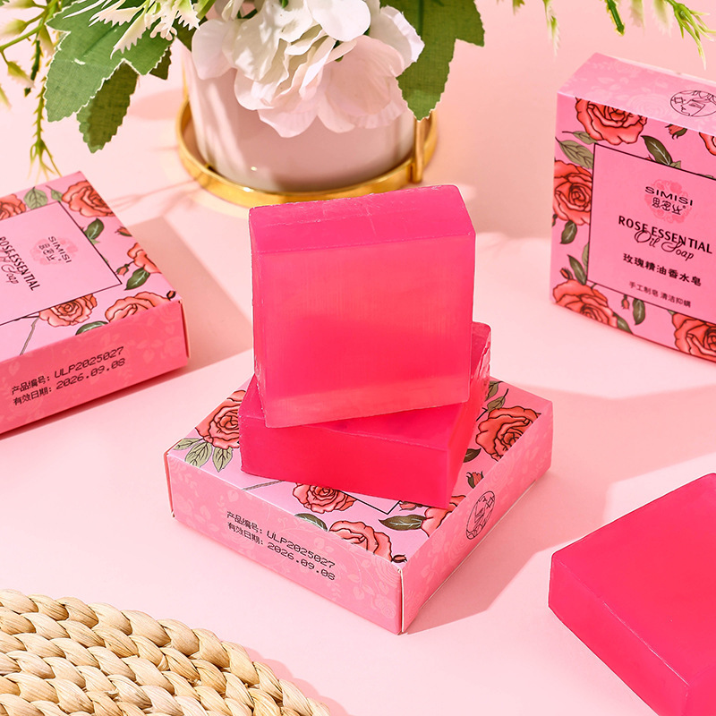 Rose essential oil soap, wash  - Essential Oil Soap review and price