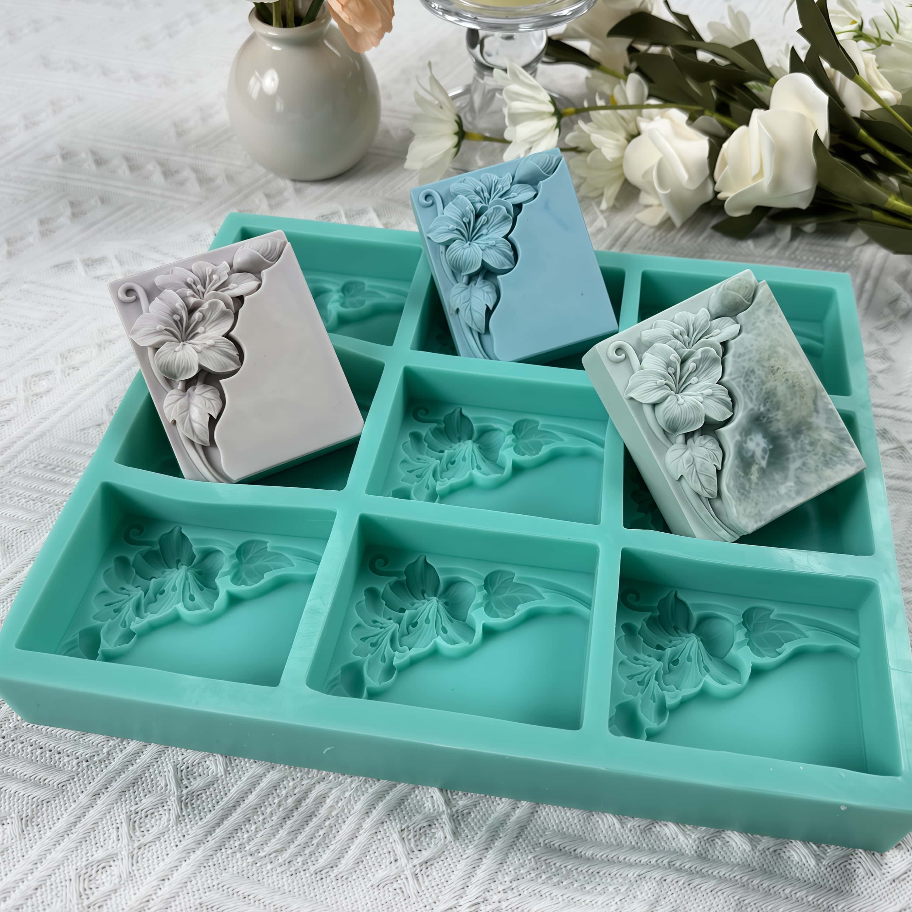 9 Cavities Tung Flower Soap Mo - Soap Making Line review and price