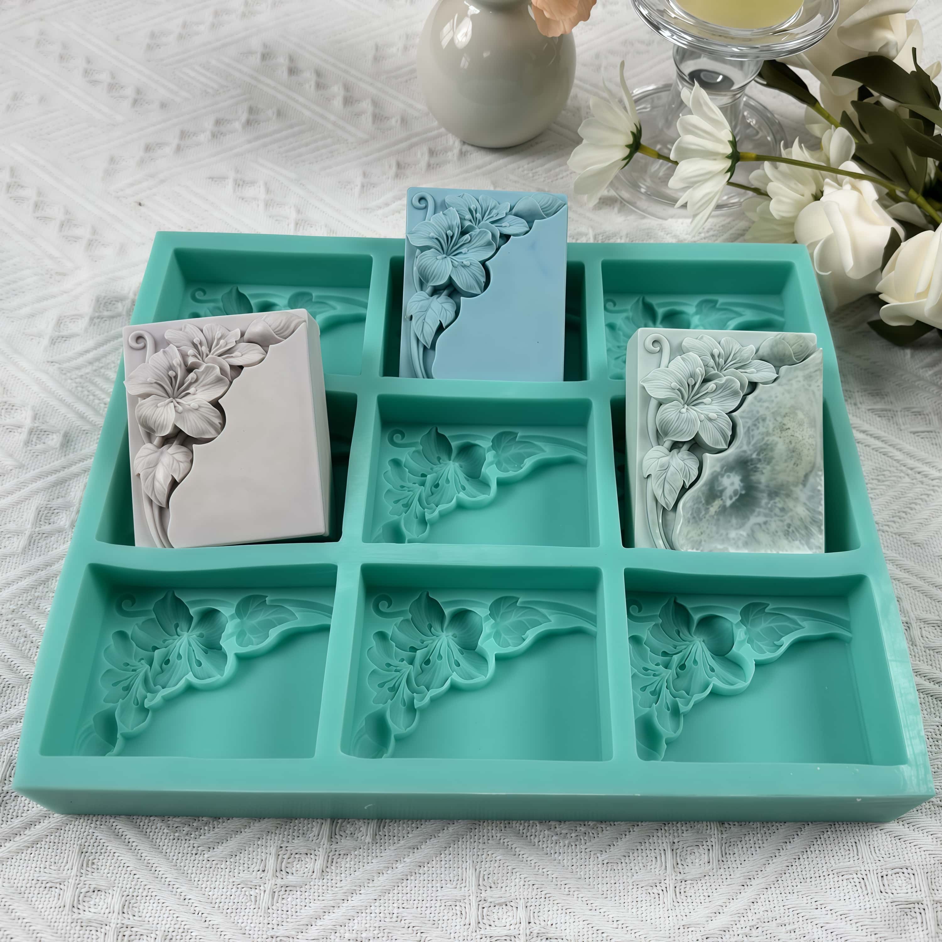 9 Cavities Tung Flower Soap Mo - Soap Making Line review and price