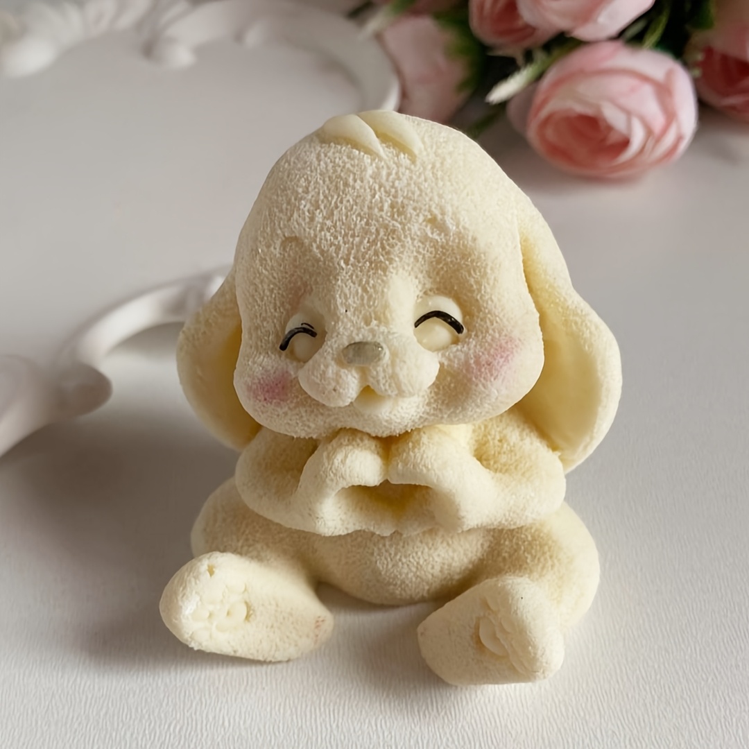 1pc Adorable Rabbit Resin Sili - Soap Making Bar review and price