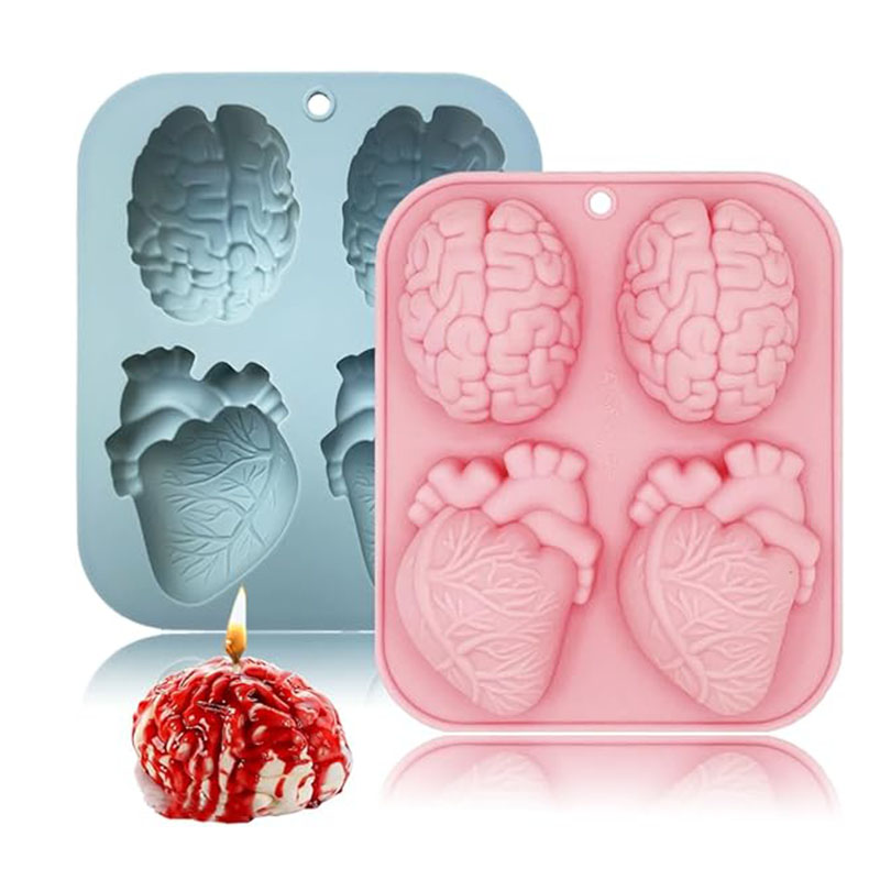 Human Brain And Heart Silicone - Soap Making Line review and price