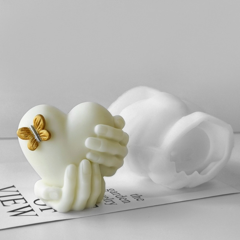 Hand Hold Love Silicone Candle - Soap Making Equipment For Beginners review and price