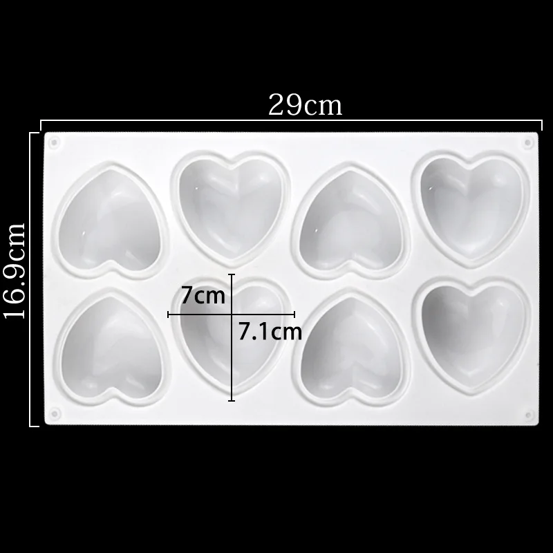 Love Heart Silicone Soap Mold  - Soap Making Equipment For Beginners review and price