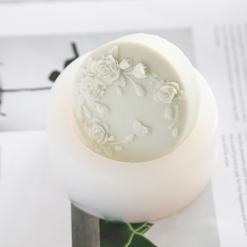 Round Shape Rose Flower Handma - Soap Making Scents review and price