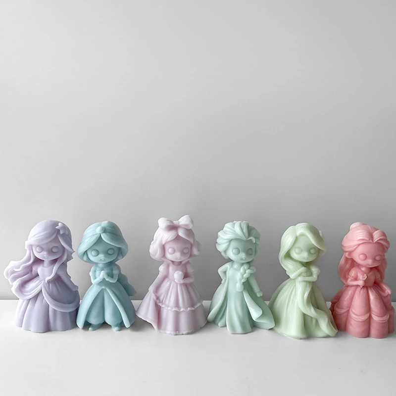 6 Princess Doll Silicone Candl - Soap Making Equipment For Beginners review and price