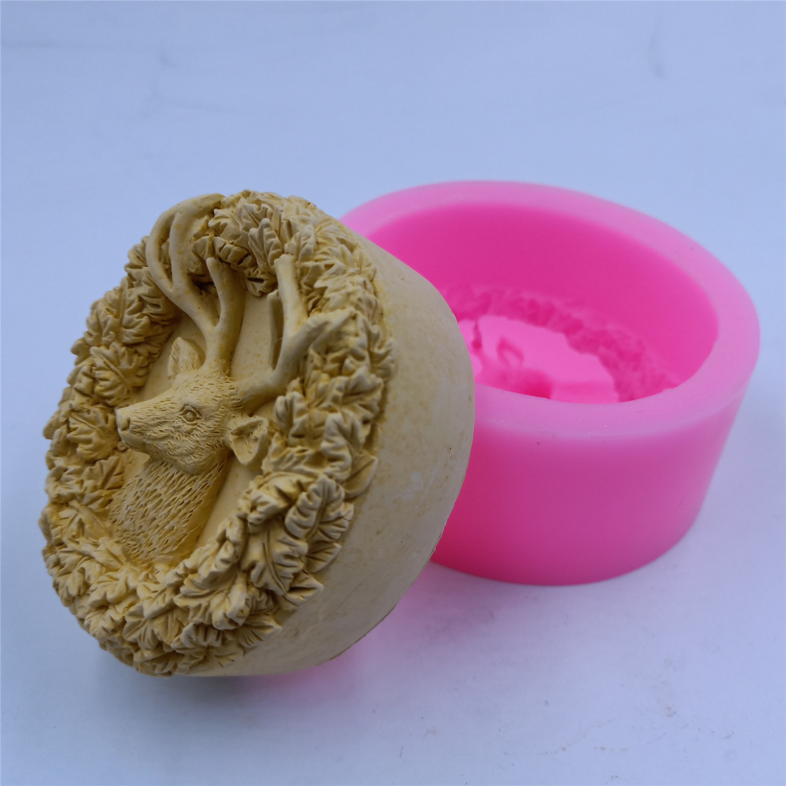 Deer Design Soap Silicone Mold - Soap Making Line review and price