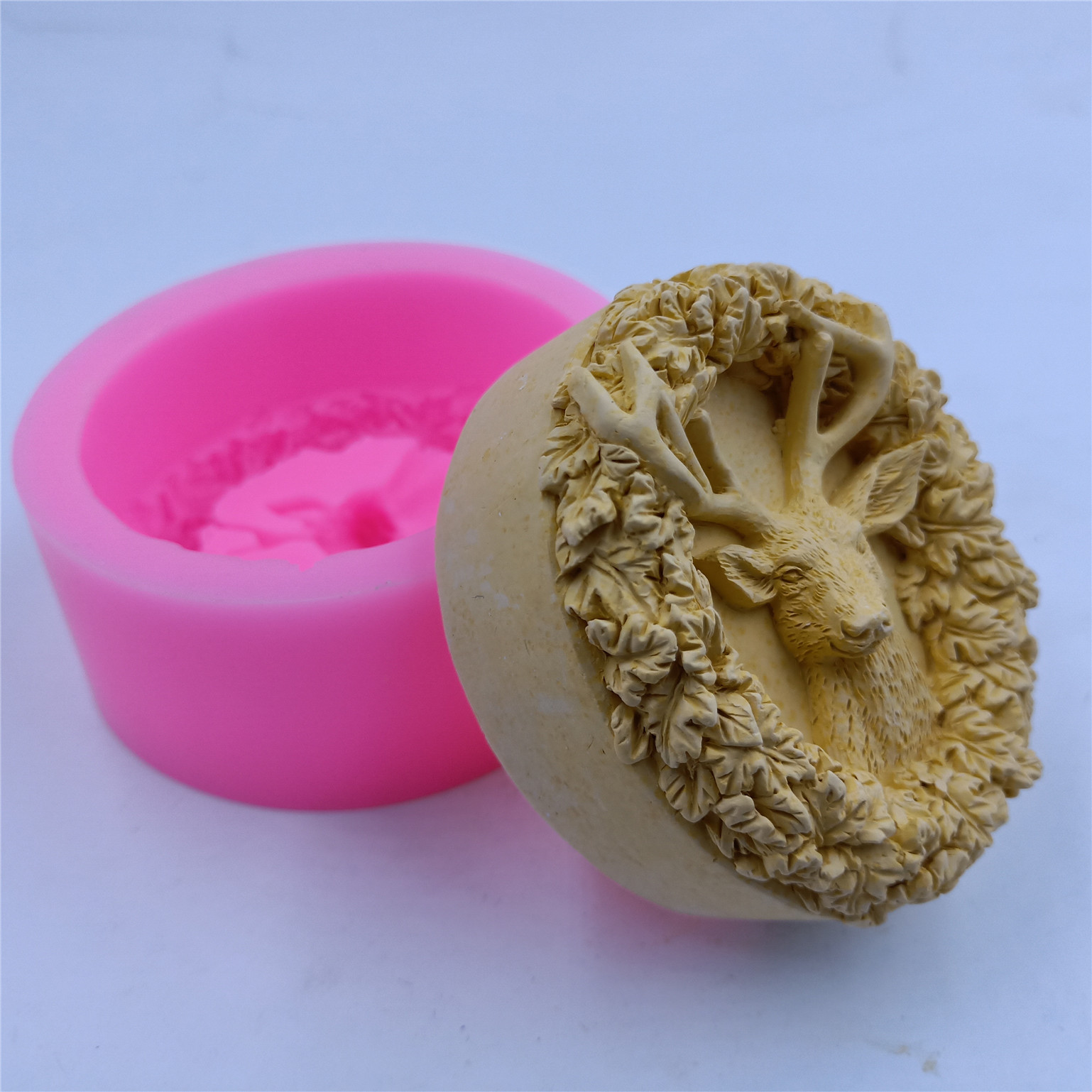 Deer Design Soap Silicone Mold - Soap Making Line review and price