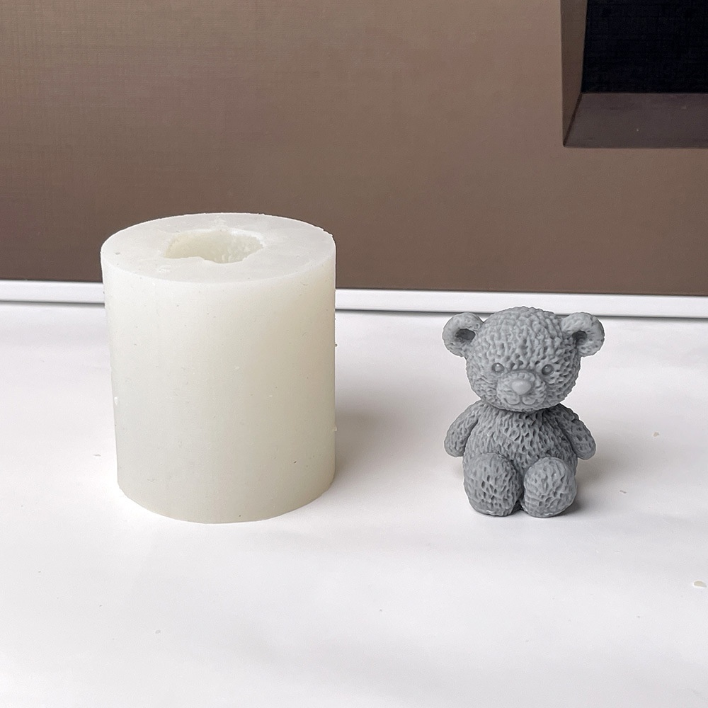 3D Cute Bear Candle Making Mou - Soap Making Additives review and price