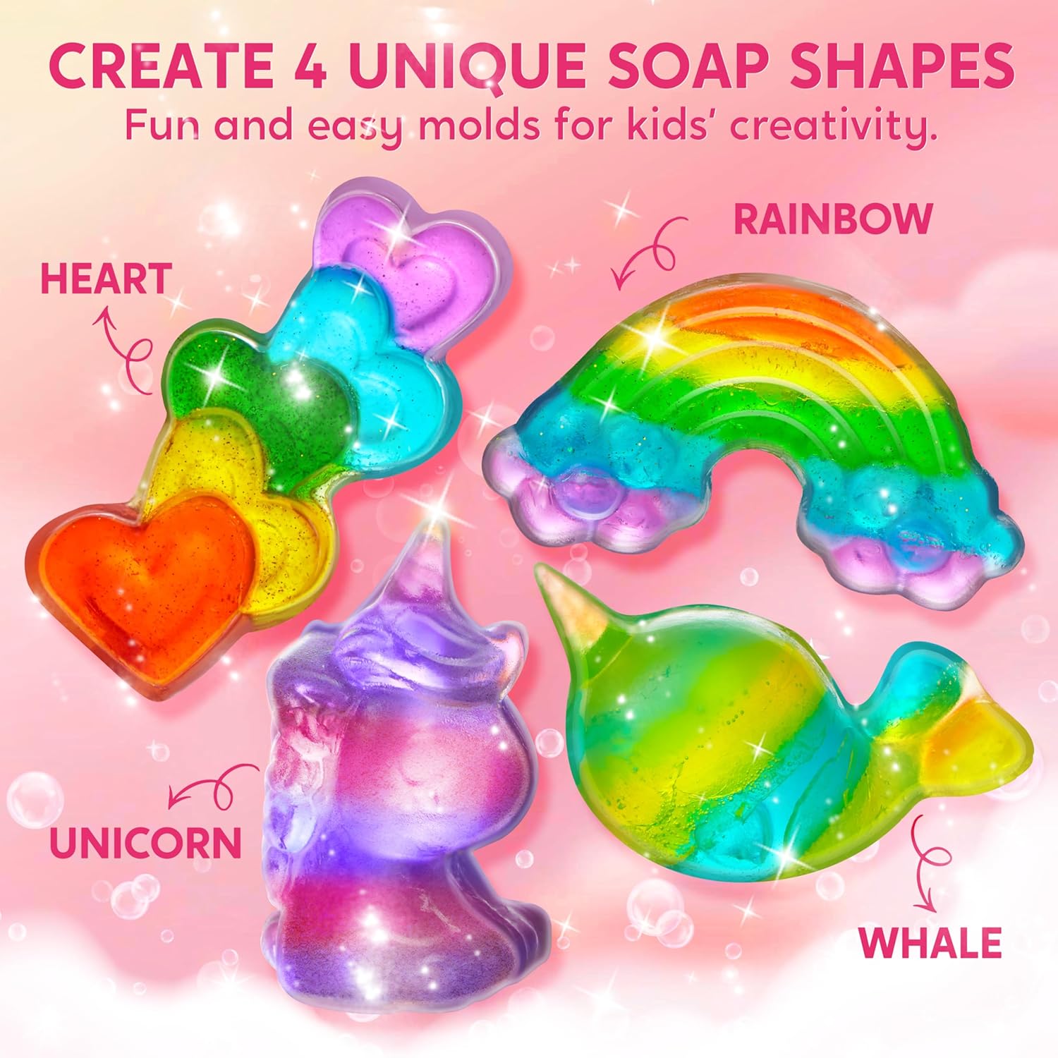JOYFY Unicorn Soap Making Kit  - Soap Making Equipment For Beginners review and price