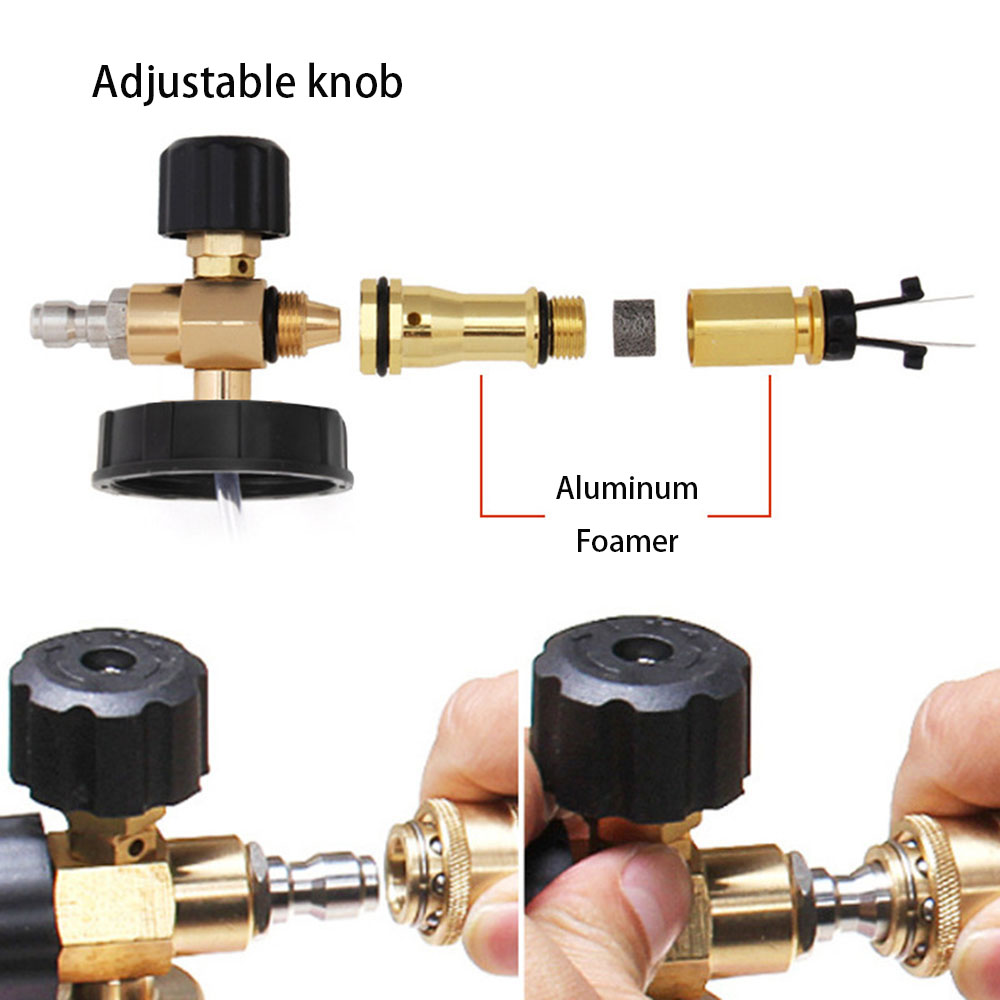 Upgraded Car Washer Snow Foam  - Soap Making Equipment review and price