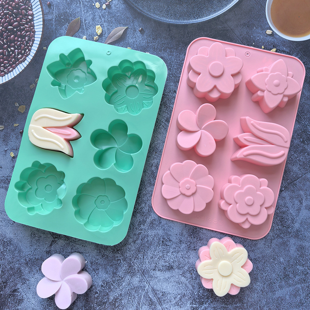 kinds Flower Silicone Molds Di - Soap Making Line review and price