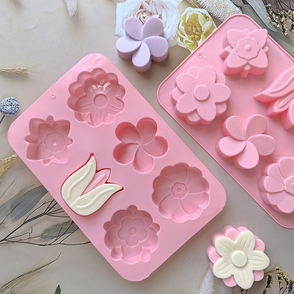 kinds Flower Silicone Molds Di - Soap Making Line review and price