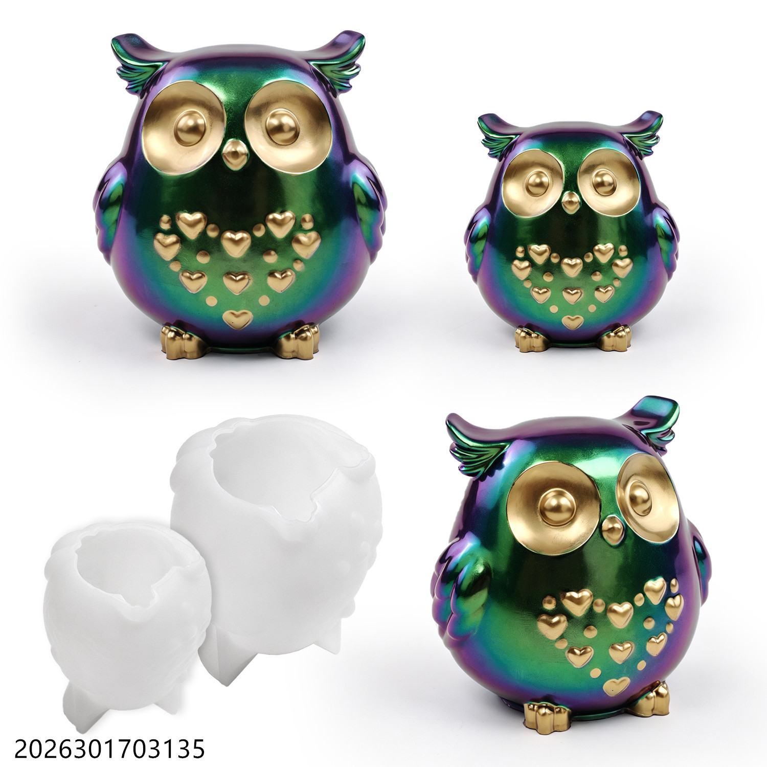 Owl Silicone Mold 3D Bird Shap - Soap Making Additives review and price
