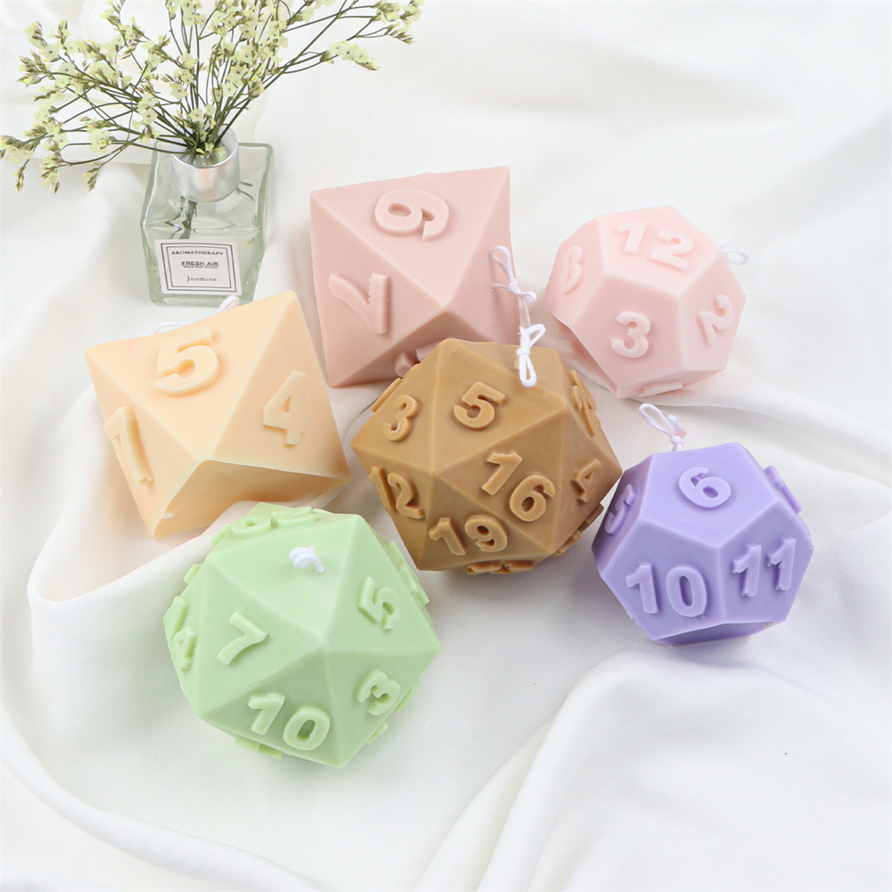 Large Silicone Polyhedral Dice - Soap Making Additives review and price