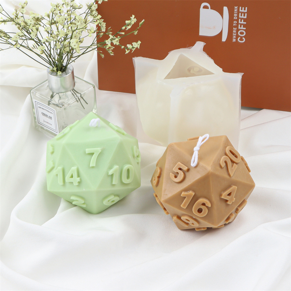 Large Silicone Polyhedral Dice - Soap Making Additives review and price