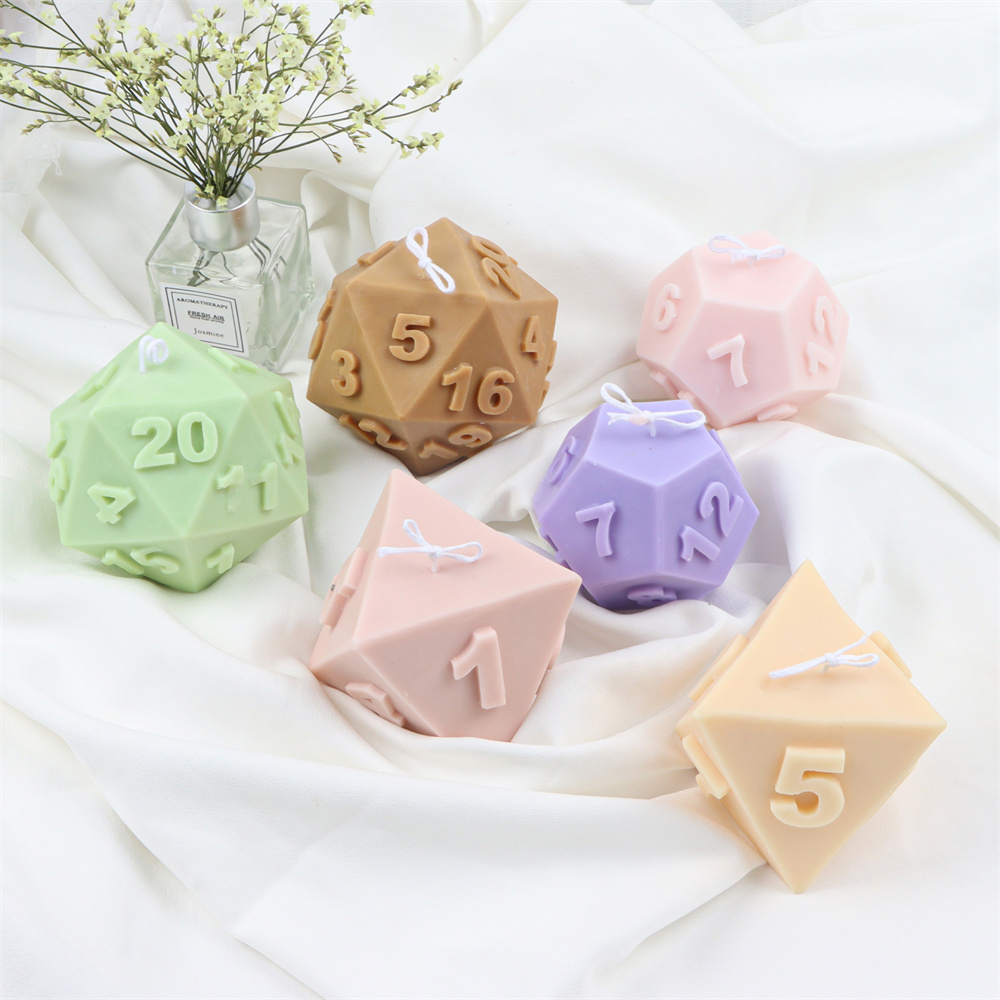 Large Silicone Polyhedral Dice - Soap Making Additives review and price